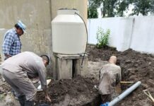 El Se.P.A.P.yS. realizó trabajos de mantenimiento en distintos puntos de la provincia.