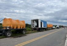 El SEPAPyS puso en funcionamiento una planta potabilizadora móvil en La Madrid